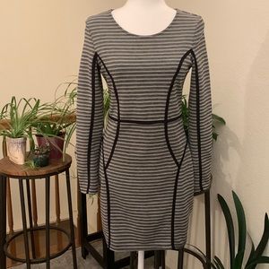 Divided H&M long sleeve bodycon dress